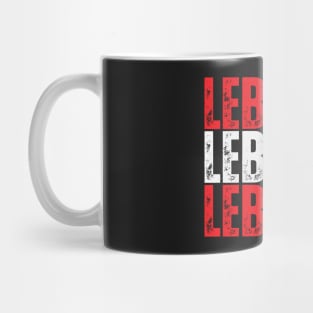 Lebanon flag, lebanese flag Mug